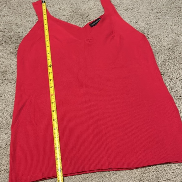 NWOT Banana Republic Red Light Sweater Tank- Size L - Picture 12 of 16